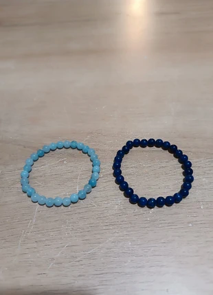Bracelet lapis lazuli et Aquamarine, brand: Pierre, condition: New without tags, €5.00, €5.95 includes Buyer Protection