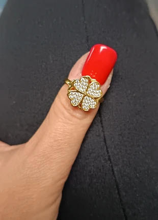 Bague originale, marca: Bague originale, estado: Muito bom, tamanho: 17,7 mm Ø / 16, €10.00, €11.20 inclui Proteção do Comprador