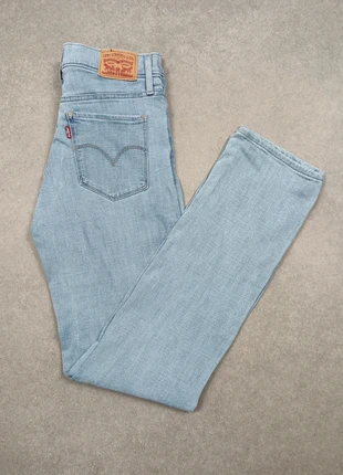 Levi's | Jean femme W26/L32 taille 36 | 314 shaping straight stretch coupe droite bleu clair #LJF130, marke: Levi's, zustand: Gut, größe: S / 36 / 8, 15,00 €, 16,45 € inklusive Vinted-Käuferschutz