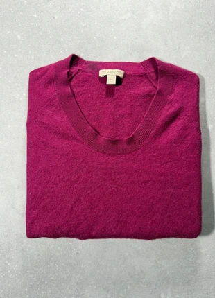 Pull col V bordeaux burberry - taille XS femme, marca: Burberry, estado: Muito bom, tamanho: XS / 34 / 6, €50.00, €53.20 inclui Proteção do Comprador Pro