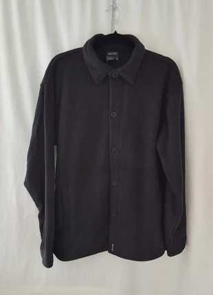 NICCE Black Fleece Shacket - Size S, brand: Nicce, condition: New with tags, size: S, £7.00, £8.05 includes Buyer Protection
