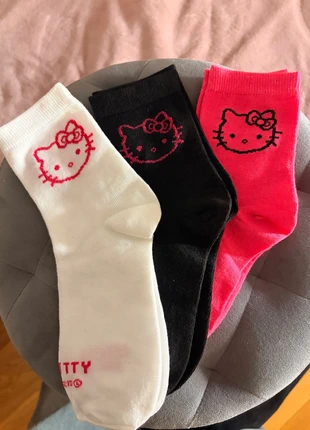 Chaussettes Hello Kitty, brand: Hello Kitty, condition: New with tags, size: M | 39–42, €12.00, €13.30 includes Buyer Protection