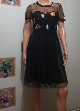 Robe chic, marque: In Vogue, état: Très bon état, taille: L / 40 / 12, 16,00 €, 17,50 € Protection acheteurs incluse