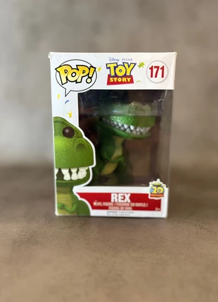 Funko Pop Toy Story – Rex 171, merk: Funko Pop, staat: Goed, maat: Universeel, € 40,00, € 42,70 inclusief Kopersbescherming Pro