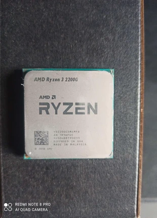 AMD ryzen 3 2200g, marca: AMD, estado: Bom, €16.00, €17.50 inclui Proteção do Comprador