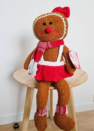 Grande peluche pain d'épices, marque: L'atelier du pain d'épices, état: Neuf avec étiquette, 12,00 €, 13,30 € Protection acheteurs incluse