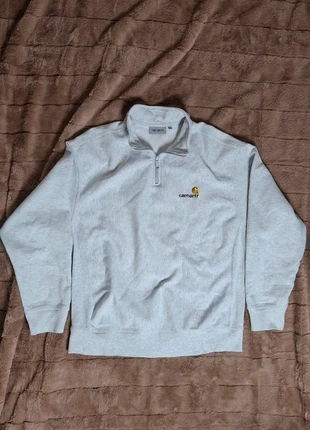Swet Carhartt half zip, marke: Carhartt, zustand: Sehr gut, größe: L, 68,00 €, 72,10 € inklusive Vinted-Käuferschutz