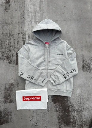 Supreme IDGAF Zip Up Hooded Sweatshirt, brand: Supreme, condition: Very good, size: S, £140.00, £147.70 includes Buyer Protection