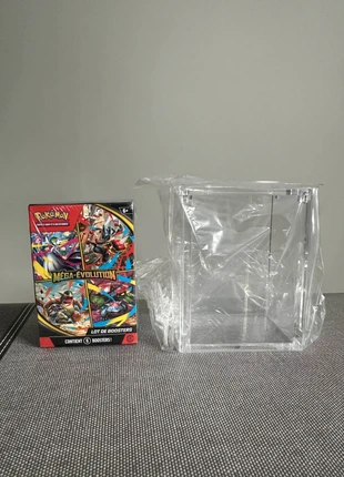 Bundle Mega Evolution + Protection Acrylique, merk: Pokémon, staat: Heel goed, € 60,00, € 63,70 inclusief Kopersbescherming