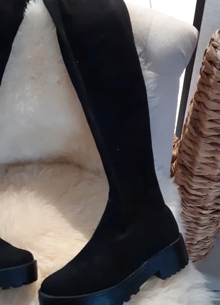 Cuissardes bottes taille 38 daim, marke: sans marque, zustand: Sehr gut, größe: 38, 8,00 €, 9,10 € inklusive Vinted-Käuferschutz