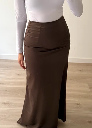 Jupe satin, marque: sans marque, état: Neuf avec étiquette, taille: S / 36 / 8, 12,99 €, 14,34 € Protection acheteurs incluse