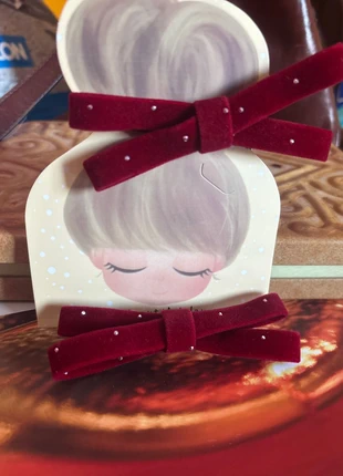 Fermagli in velluto fatti a mano, marque: Clip, état: Neuf avec étiquette, 6,00 €, 7,00 € Protection acheteurs incluse