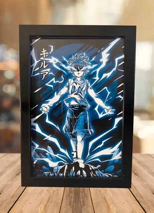 Cadre Hunter X Hunter / Kirua / Killua zoldick, marque: Hunter x Hunter, état: Très bon état, 6,00 €, 7,00 € Protection acheteurs (Pro) incluse