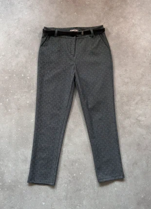 Pantalon chino femme gris avec ceinture – Taille 40, marque: Vintage Dressing, état: Très bon état, taille: L / 40 / 12, 15,00 €, 16,45 € Protection acheteurs (Pro) incluse