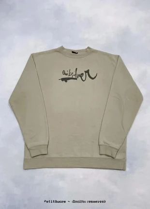 Pull Quiksilver Beige Logo Tag Made in Portugal Retro y2k Sportswear Crew Neck Sweatshirt - S /2742V, brand: Quiksilver, condizioni: Ottime, taglia: S, €24.90, €26.85 include la Protezione acquisti Pro