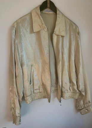 Vintage silk bomber jasje, brand: Vintage, condizioni: Ottime, taglia: M / IT 42 / EU 38, €45.00, €47.95 include la Protezione acquisti Pro