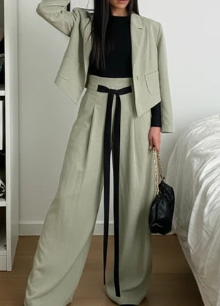 Blazer Pantalon Vert Classe - femme taille S, marque: Vert Noblesse, état: Très bon état, taille: S / 36 / 8, 45,00 €, 47,95 € Protection acheteurs incluse