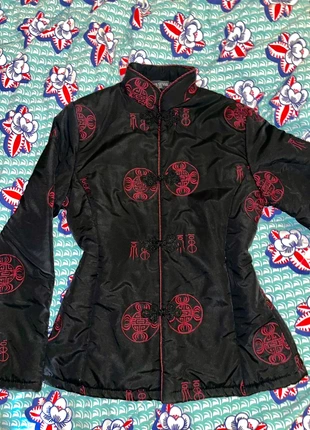 Veste chinoise matelassée, marque: Vintage Dressing, état: Très bon état, taille: M / 38 / 10, 25,00 €, 26,95 € Protection acheteurs incluse