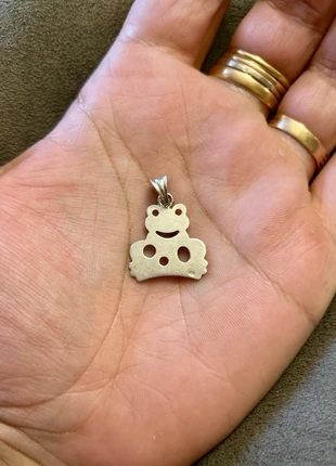 Pendentif grenouille en argent massif, marca: Argent, estado: Muito bom, €22.50, €24.33 inclui Proteção do Comprador Pro