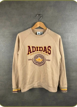 Sweat beige Adidas Originals brodé logo rétro 50th Anniversary taille XS, marca: adidas, estado: Muito bom, tamanho: XS, €19.00, €20.65 inclui Proteção do Comprador