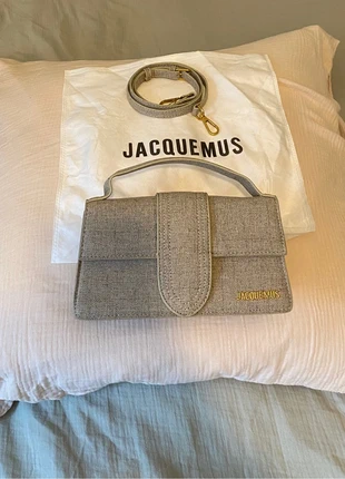 Jacquemus – Sac Bambino gris beige, brand: Jacquemus, condizioni: Ottime, €210.00, €221.20 include la Protezione acquisti