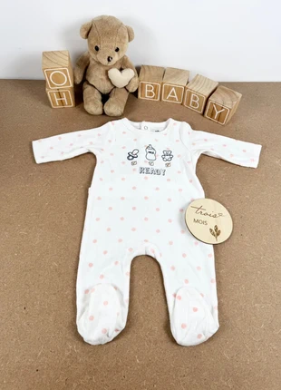 Pyjama velours 3 mois neuf, brand: Gémo, condition: New without tags, size: 3-6 months / 62 cm, €3.50, €4.38 includes Buyer Protection
