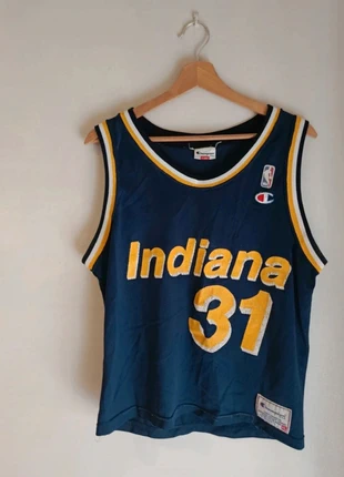 Canotta NBA Vintage Champion Indiana Pacers Reggier Miller #31 XL, merk: Champion x NBA, staat: Heel goed, maat: XL, € 34,99, € 37,44 inclusief Kopersbescherming