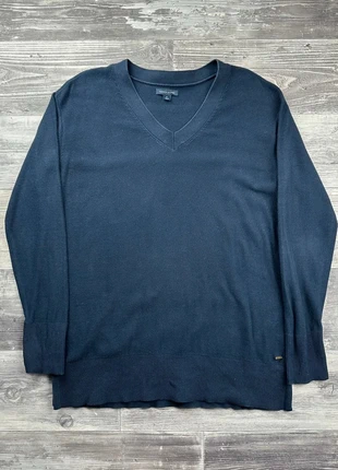 Pull col V Tommy Hilfiger Bleu Marine taille M, marque: Tommy Hilfiger, état: Bon état, taille: M / 38 / 10, 3,00 €, 3,85 € Protection acheteurs (Pro) incluse