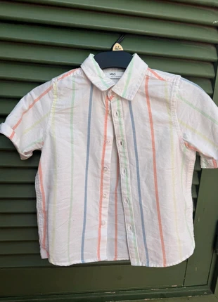 M&S short-sleeve shirt 2-3 years, brand: Marks & Spencer, condition: New without tags, size: 3 years / 98 cm, €4.99, €5.94 includes Buyer Protection