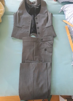 Ensemble pantalon gilet, brand: Illusion, condition: Very good, size: S / 36 / 8, €12.00, €13.30 includes Buyer Protection