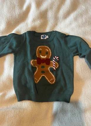 Pull pain d’épice vert, marque: Mots d'enfants, état: Très bon état, taille: 9-12 mois / 74 cm, 2,00 €, 2,80 € Protection acheteurs incluse