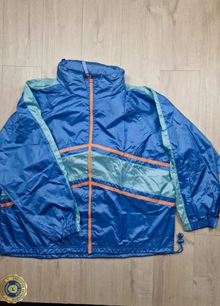 Vintage Pro Spirit – Veste Windbreaker 90’s – Homme/Femme L/XL – Bleu/Vert/Orange – Très bon état, marque: Vintage Dressing, état: Très bon état, taille: XL, 7,90 €, 9,00 € Protection acheteurs (Pro) incluse