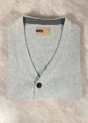 Gilet Jules gris clair coton col V coudières style chic casual homme taille L Code 315, marke: Jules, zustand: Sehr gut, größe: L, 20,00 €, 21,70 € beinhaltet Vinted-Käuferschutz Pro