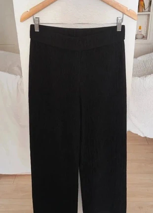 Pantalon jogpant noir New Collection bandes léopard – Taille 40, brand: New Collection, condition: Good, size: L / 40 / 12, €9.90, €11.10 includes Buyer Protection Pro