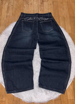Jean Baggy Oversize Brodé – Style Y2K Vintage Années 2000, brand: Vintage Dressing, condition: Very good, size: L, €55.00, €58.45 includes Buyer Protection