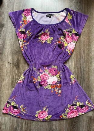 King Louie jurkje met bloemen, merk: King Louie, staat: Heel goed, maat: M / 38 / 10, € 12,00, € 13,30 inclusief Kopersbescherming