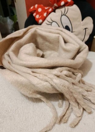 Maxi écharpe franges 20% laine, marque: Boutique Bohéme, état: Très bon état, 18,00 €, 19,60 € Protection acheteurs (Pro) incluse