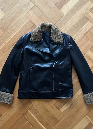 Veste simili cuir style aviateur - taille 44 femme, brand: Vintage Dressing, condition: Very good, size: XXL / 44 / 16, €8.00, €9.10 includes Buyer Protection
