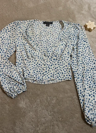 Haut blanc court Primark, marque: Primark, état: Très bon état, taille: XS / 34 / 6, 1,50 €, 2,28 € Protection acheteurs incluse