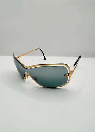 Lunettes de soleil Chanel dorées style y2k, marque: Chanel, état: Très bon état, 179,00 €, 188,65 € Protection acheteurs (Pro) incluse