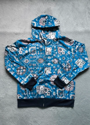 Sweat avec motif floraux - Taille M - Couleur : Bleu, marca: Vintage Dressing, estado: Nuevo sin etiquetas, tamaño: M, 30,00 €, 32,20 € Protección al comprador incluida