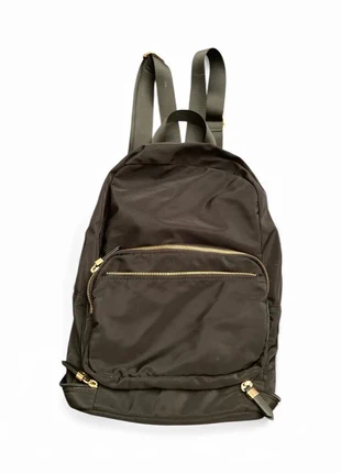 Parfois - Black Nylon Backpack with Gold Zippers, marque: Parfois, état: Très bon état, 15,00 €, 16,45 € Protection acheteurs incluse