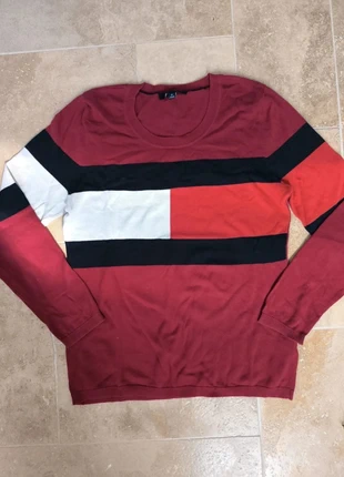 Pull col rond Tommy Hilfiger Homme bordeaux taille M excellent état, marque: Tommy Hilfiger, état: Très bon état, taille: M, 22,49 €, 24,31 € Protection acheteurs (Pro) incluse