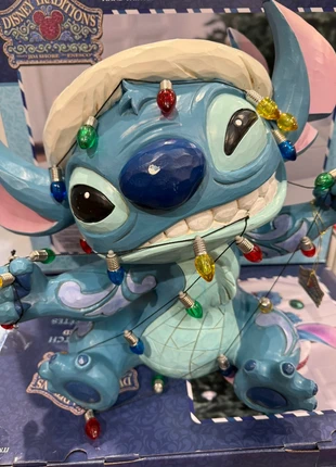 Géant Stitch 41 cm – Collection Jim Shore – Édition Noël Disney, brand: Disney, condition: New with tags, €150.00, €158.20 includes Buyer Protection