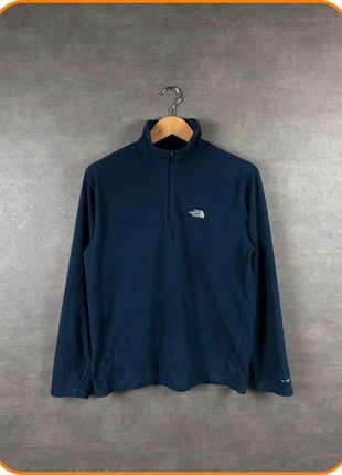 Sweat polaire The North Face bleu marine col zippé – Homme taille M, brand: The North Face, condition: Very good, size: M, €23.00, €24.85 includes Buyer Protection