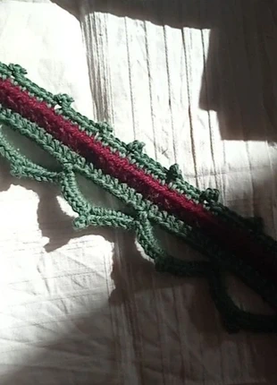 Collier de Noël crochet, brand: Fait Main, condition: New without tags, €8.00, €9.10 includes Buyer Protection