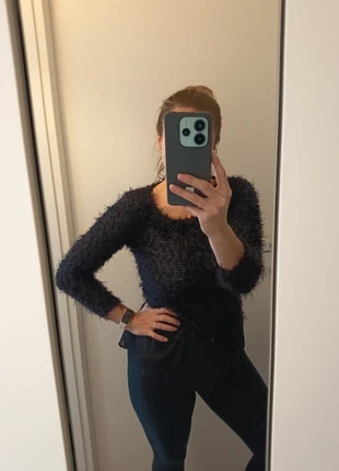 Maglioncino Fluffy Nero XS, marque: Maglioncino nero, état: Très bon état, taille: XS / 34 / 6, 3,50 €, 4,38 € Protection acheteurs incluse