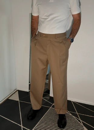 Pantalon large coupe Oversize Vintage style Y2K Old Money Ample Baggy – Taille 52FR – FG-A6-RP-14, marque: Vintage Dressing, état: Très bon état, taille: W42 | FR 52, 16,00 €, 17,50 € Protection acheteurs incluse