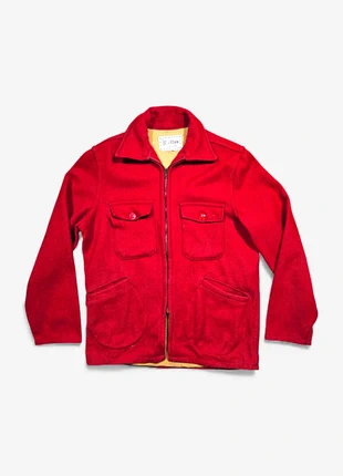 Vintage 1950's Melton Wool Jacket - Made in USA (M), marke: Melton, zustand: Sehr gut, größe: M, 250,00 €, 263,20 € beinhaltet Vinted-Käuferschutz Pro