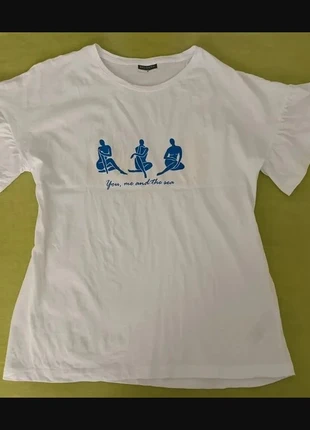 Cotton white Tshirt Camiseta algodón 38/40 Nueva, marca: beloved, estado: Nuevo sin etiquetas, tamaño: M / 38 / 10, 5,99 €, 6,99 € Protección al comprador incluida